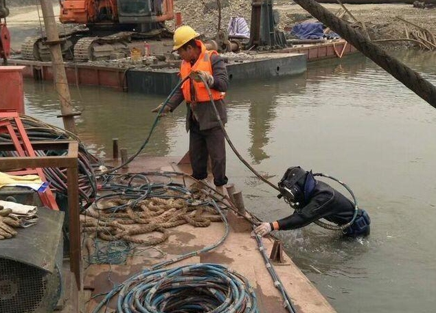 洛扎潜水封堵打捞